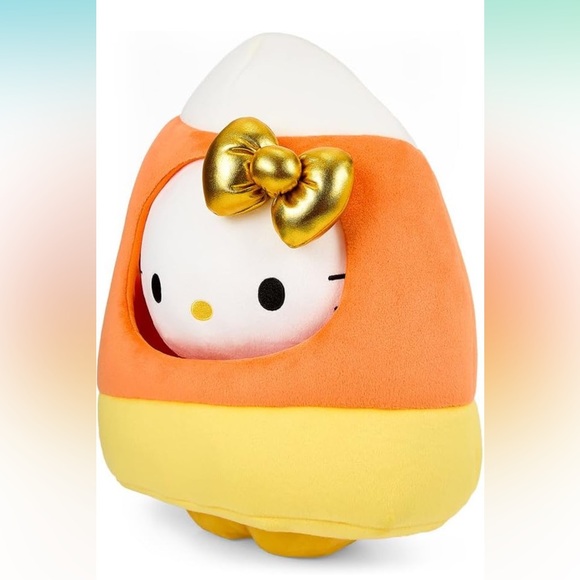 🎃HELLO KITTY CANDY CORN 13” PLUSH TOY - Picture 6 of 14